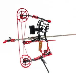 BF Archery BFL-DX2 Drake X Tactical Dual-Purpose Compound Bow Kit with Night Vision Scope – Black Red BFL-DX2 Tactical Accessory Kit – Night Vision Scope & Telescopic Anchor Guide